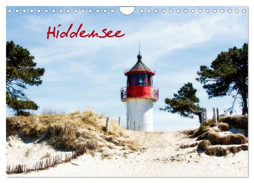 Insel Hiddensee (Wandkalender 2025 DIN A4 quer) CALVENDO Monatskalender