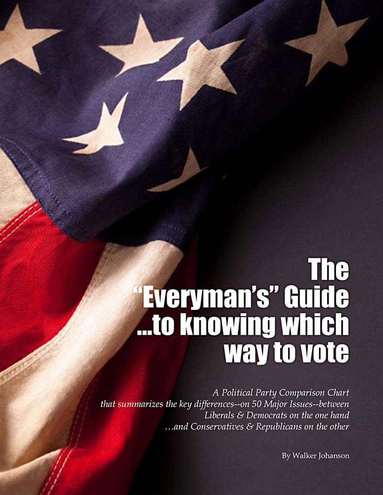 The Everyman‘s Guide to knowing which way to vote
