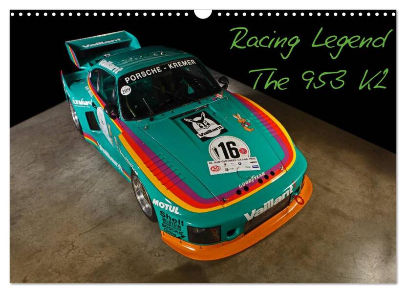 Racing Legend: The Porsche 635 K2 (Wandkalender 2025 DIN A3 quer) CALVENDO Monatskalender - Stefan Bau/ Calvendo