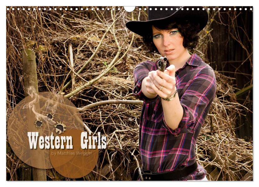 Western Girls (Wandkalender 2025 DIN A3 quer) CALVENDO Monatskalender