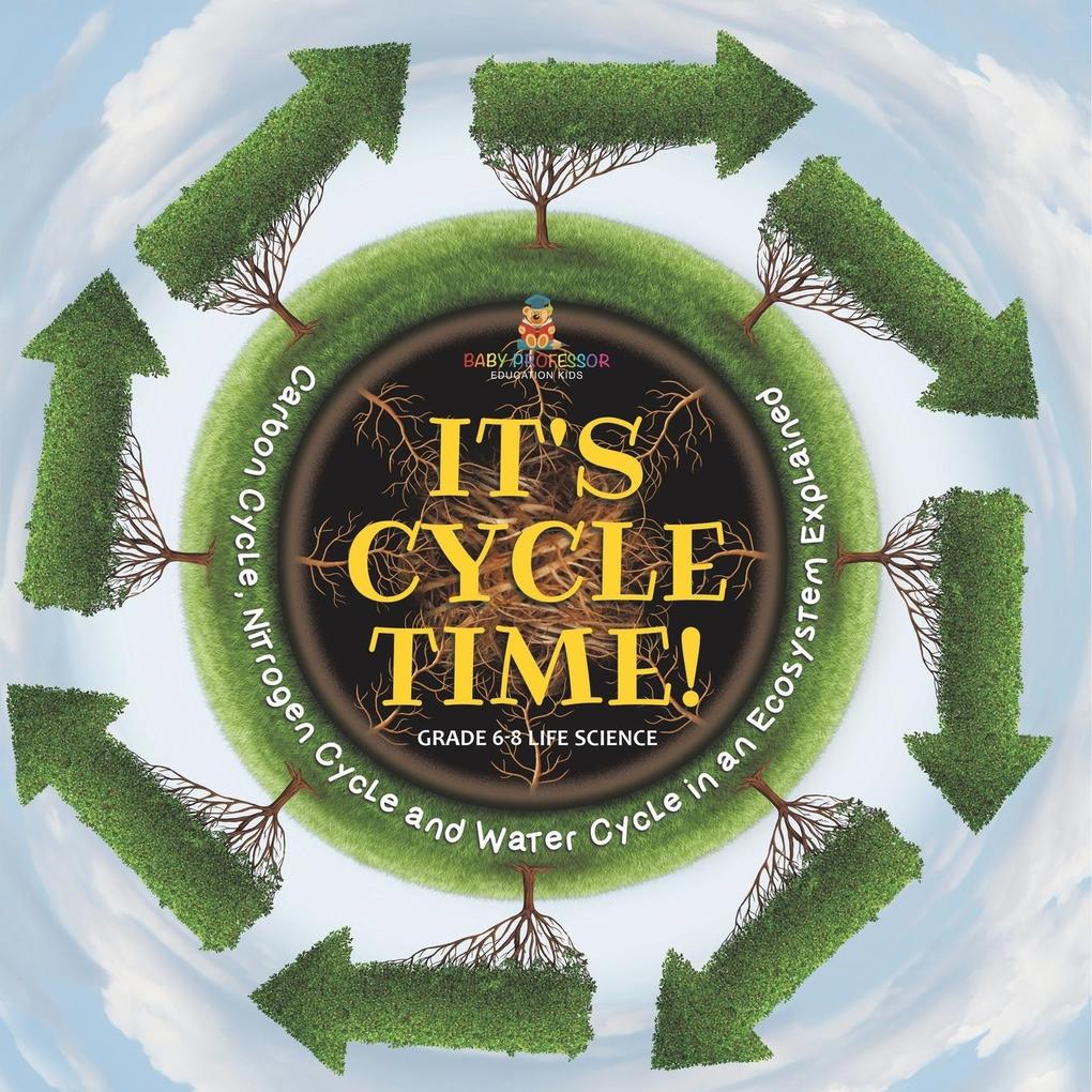 It‘s Cycle Time! Carbon Cycle Nitrogen Cycle and Water Cycle in an Ecosystem Explained | Grade 6-8 Life Science