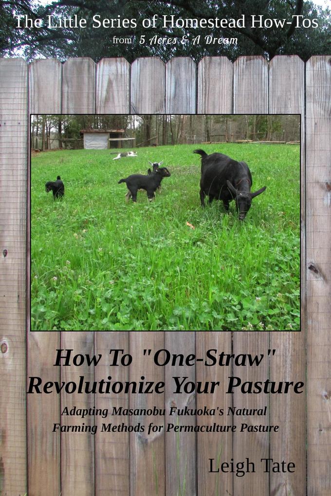 How To One-Straw Revolutionize Your Pasture: Adapting Masanobu Fukuoka‘s Natural Farming Methods for Permaculture Pasture (The Little Series of Homestead How-Tos from 5 Acres & A Dream #13)