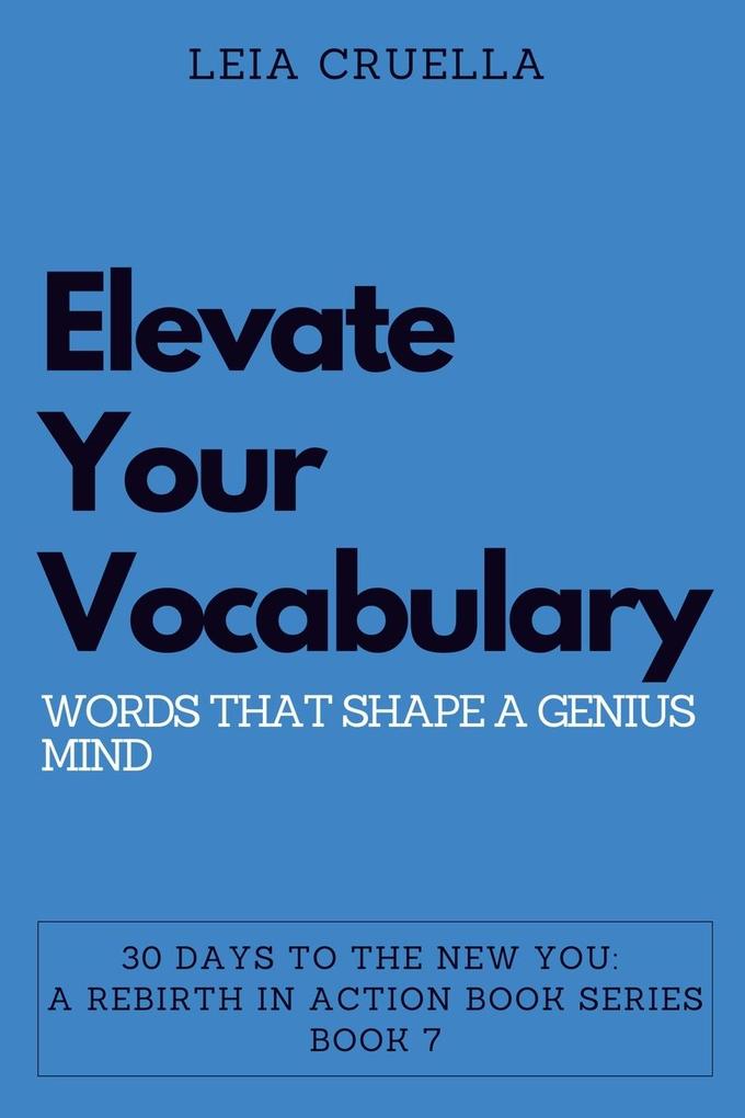 Elevate Your Vocabulary