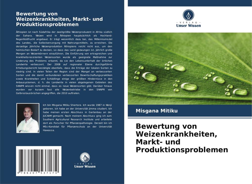 Bewertung von Weizenkrankheiten Markt- und Produktionsproblemen