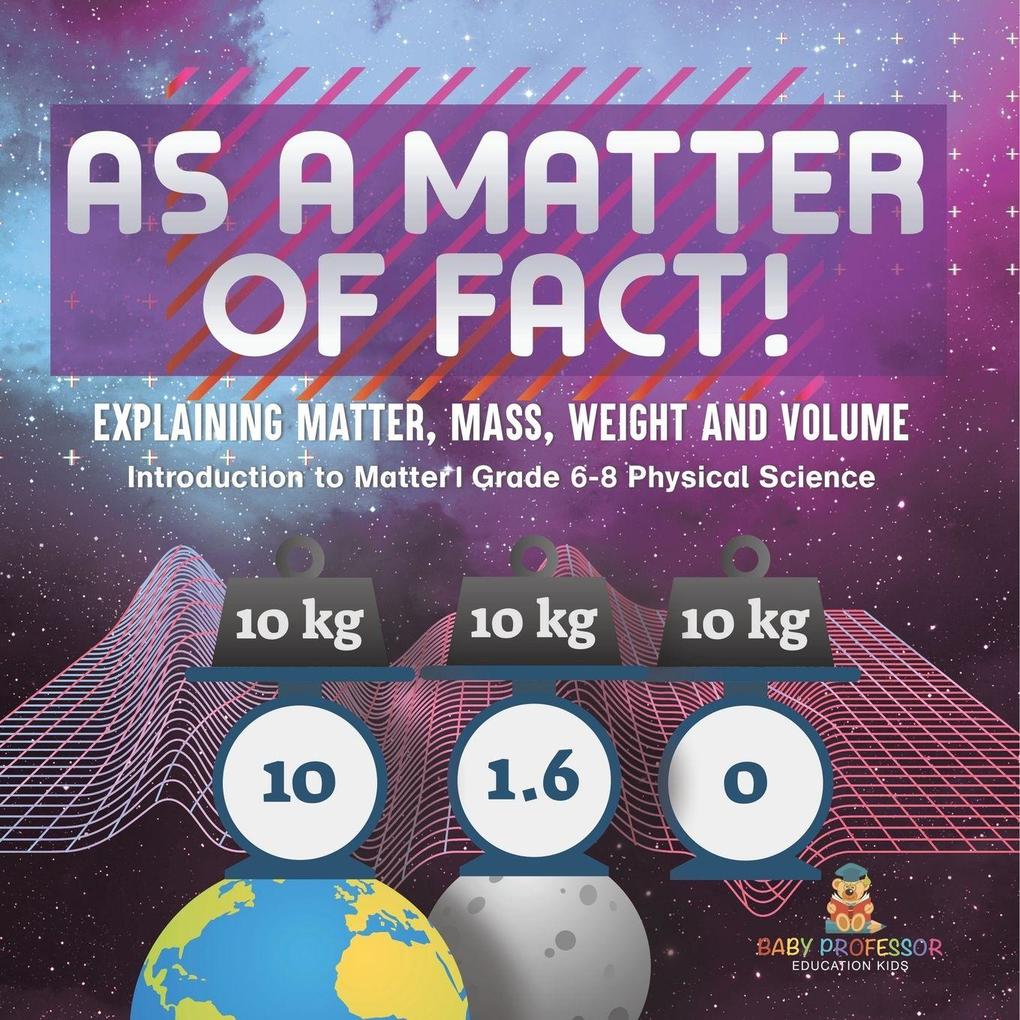 As a Matter of Fact! Explaining Matter Mass Weight and Volume | Introduction to Matter | Grade 6-8 Physical Science