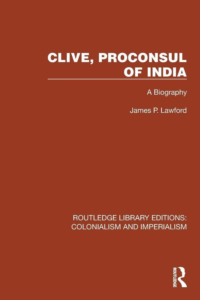 Clive Proconsul of India