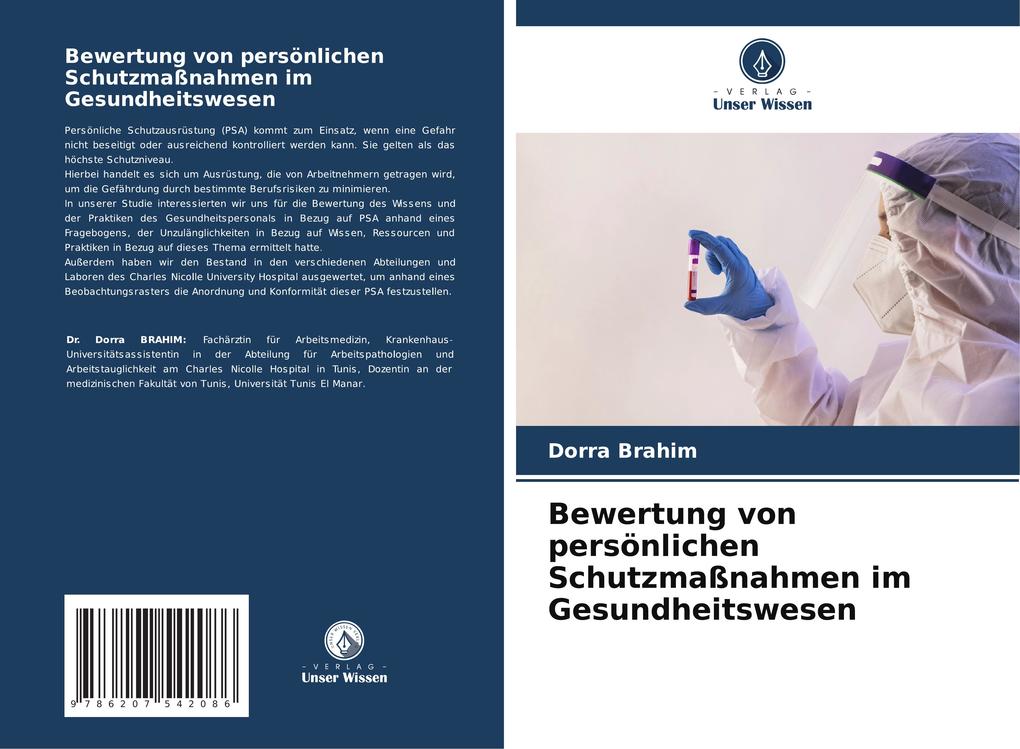 Bewertung von persönlichen Schutzmaßnahmen im Gesundheitswesen
