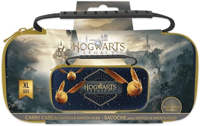 Freaks & Geeks Harry Potter Hogwarts Legacy Golden Snidget Carry Case XL für Nintendo Switch/Switch Oled Tasche