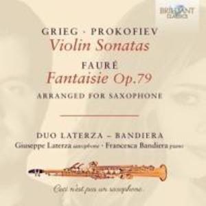 Grieg&Prokofiev:Violina SonatasFaure:Fantaisie Op