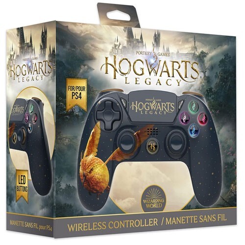 Freaks & Geeks Harry Potter Hogwarts Legacy Golden Snidget Wireless Controller für PS4/PS5 komp.