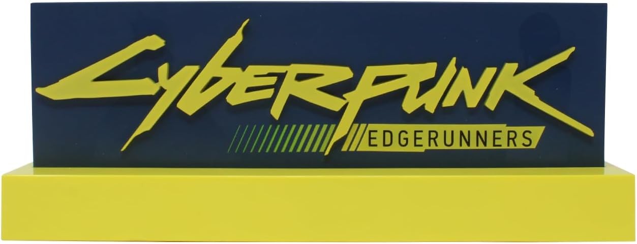 Cyberpunk Edgerunners Edition LED-Lampe-Logo 22 cm