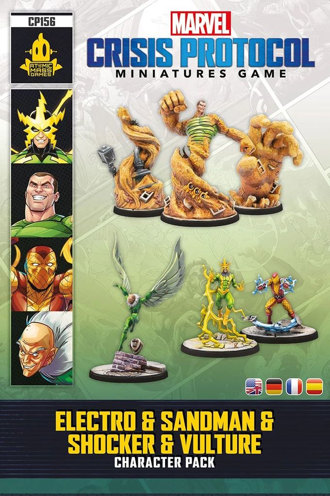 Atomic Mass Games - Marvel: Crisis Protocol - Electro Sandman Shocker und Vulture