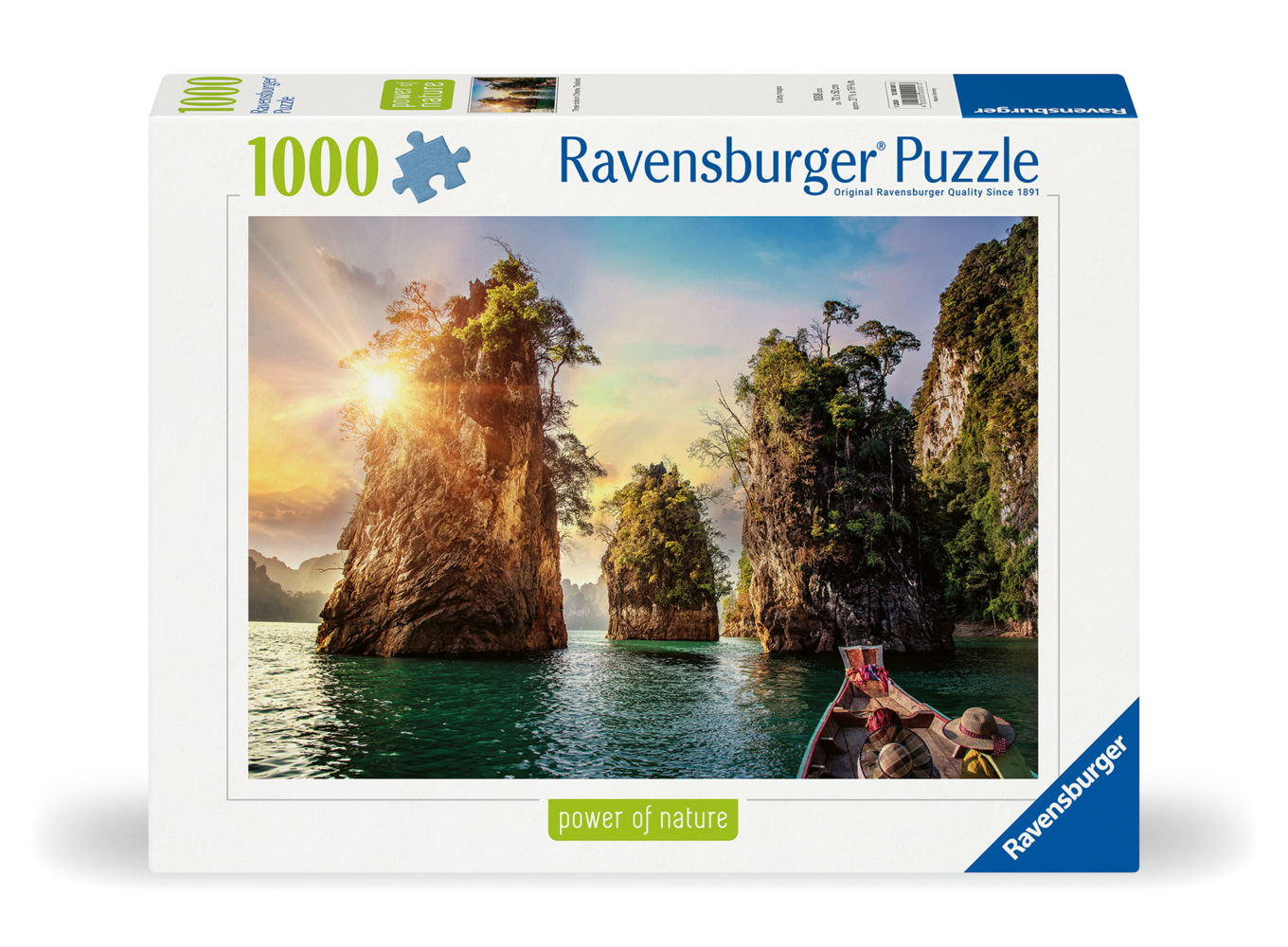 Erwachsenenpuzzle 1000 Teile - Drei Felsen in Cheow Thailand
