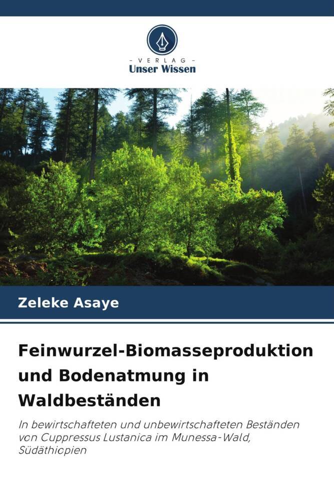 Feinwurzel-Biomasseproduktion und Bodenatmung in Waldbeständen