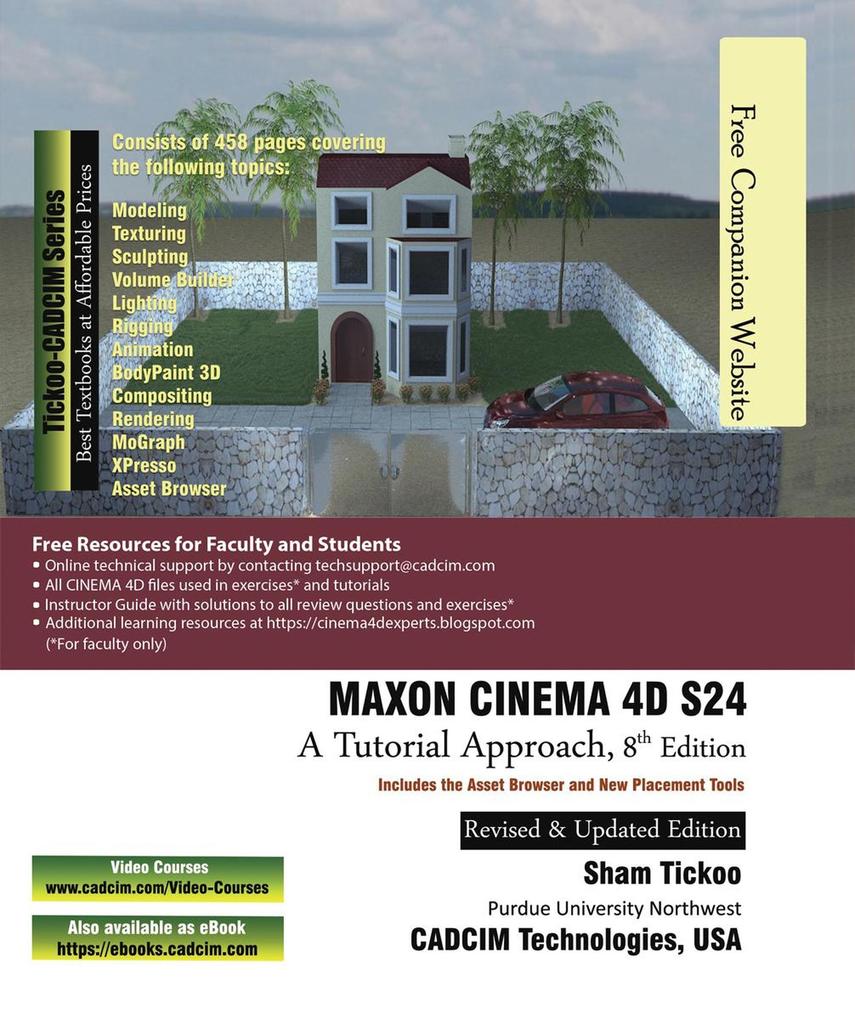 MAXON CINEMA 4D S24: A Tutorial Approach 8th Edition