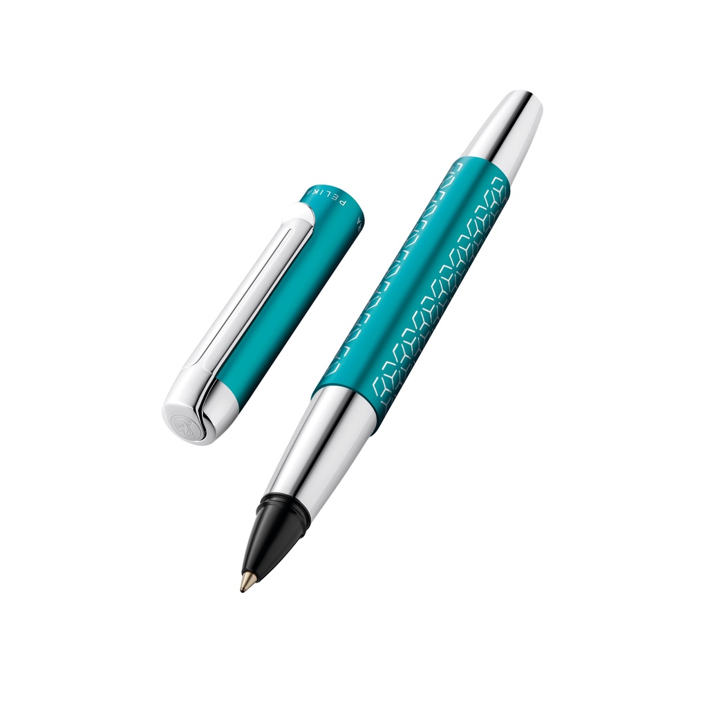 Pelikan Tintenroller Roller Pura® R40 im G25 Geschenk-Etui Türkis