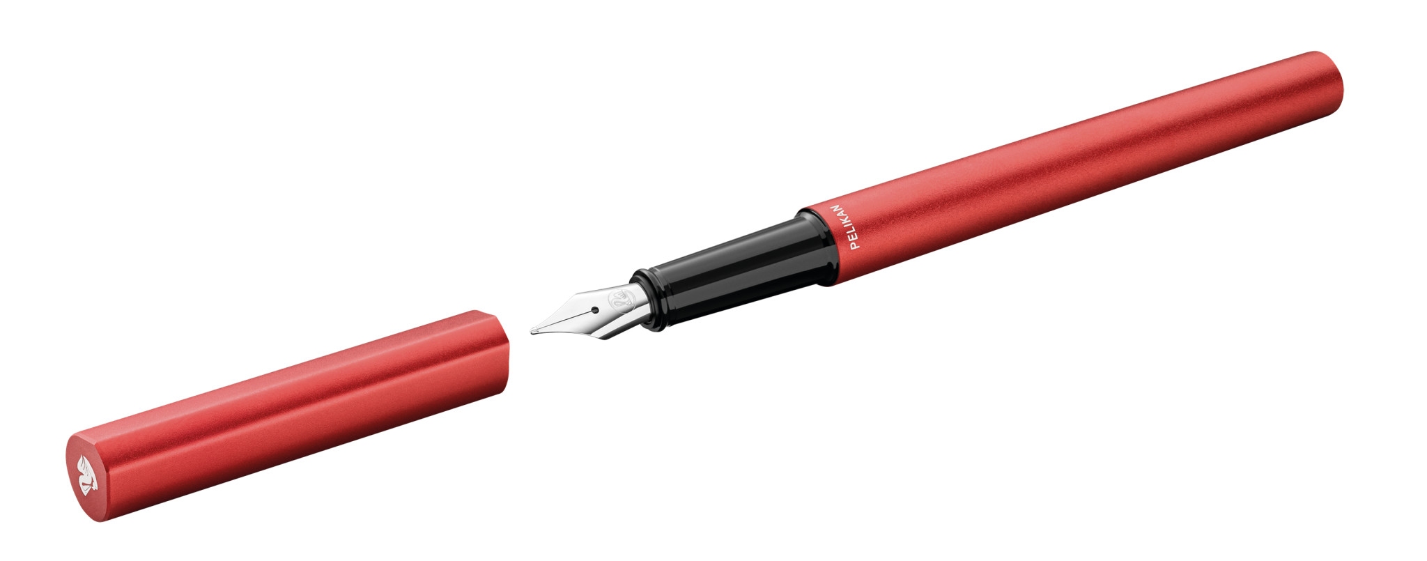 Pelikan Füller Ineo® Elements P6 Metall-Etui Feuer- Rot