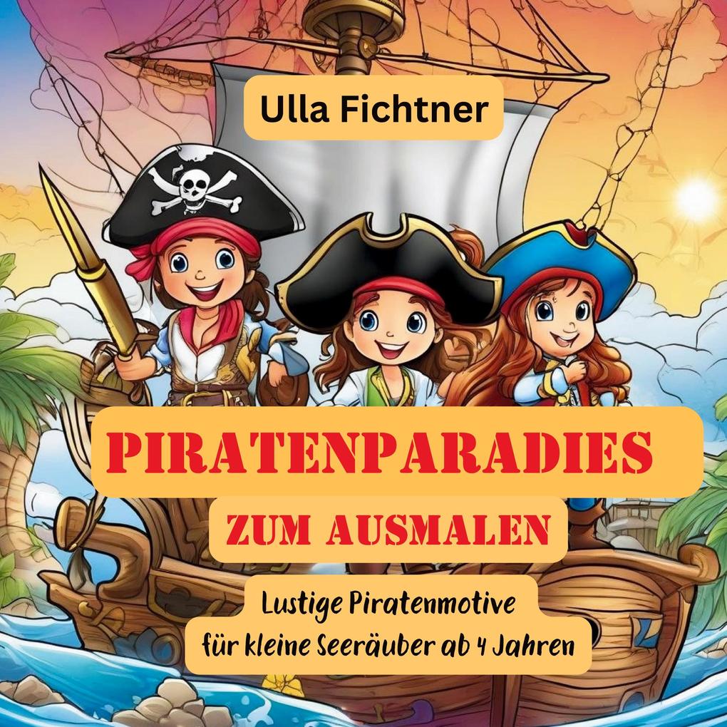 Piratenparadies zum Ausmalen