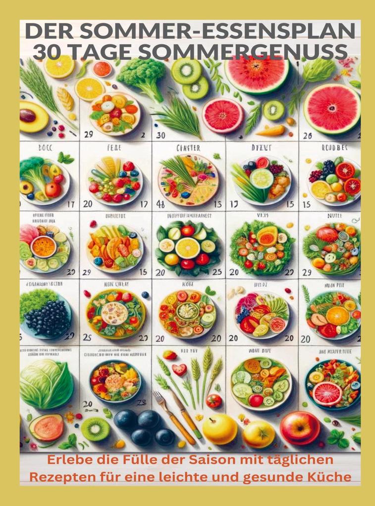 Der Sommer-Essensplan: 30 Tage Sommergenuss