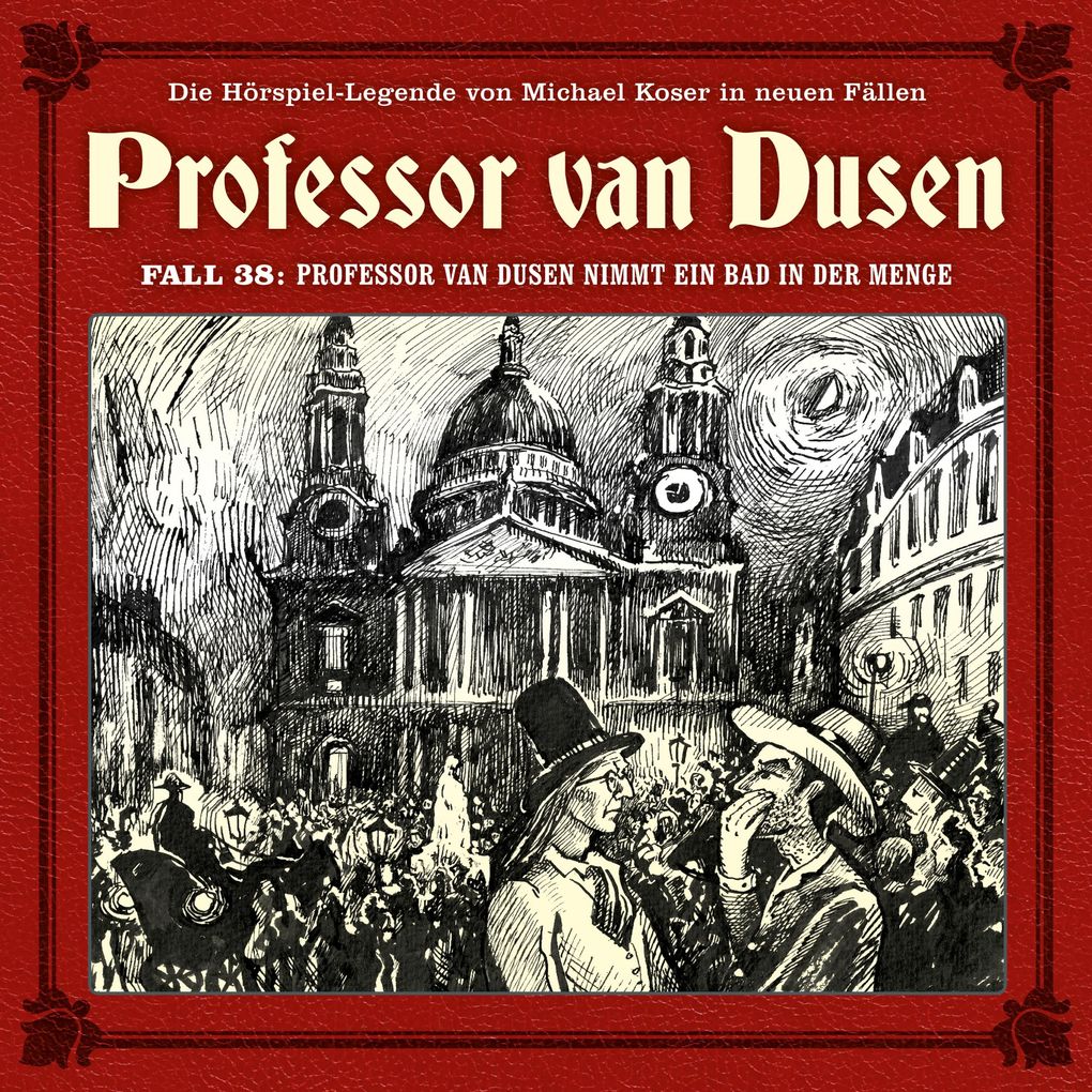 Professor van Dusen nimmt ein Bad in der Menge