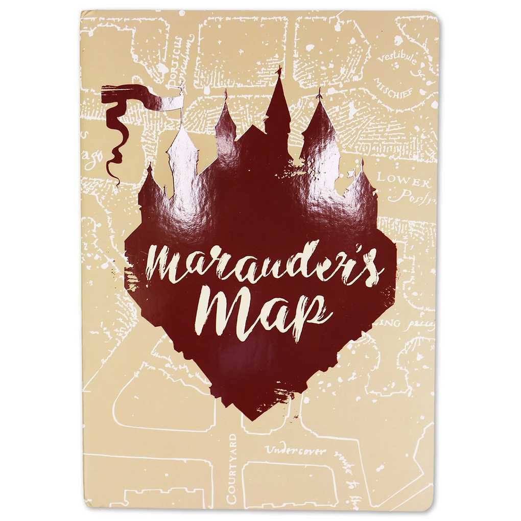 A5 Notebook - Harry Potter - Marauders Map