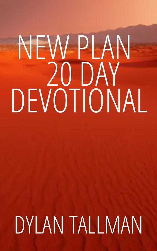 New Plan 20 Day Devotional