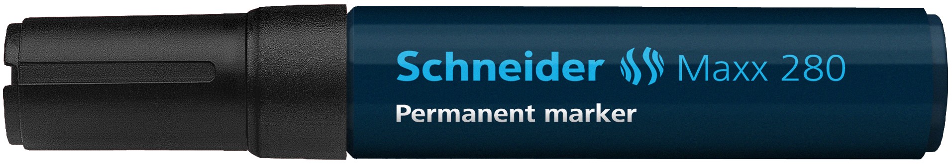 Schneider Permanent-Marker Maxx 280 schwarz Keilspitze 4+12mm