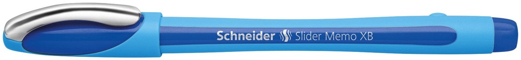 Schneider Slider Memo XB Ballpoint Pen Large Blue Pack of 10 150203