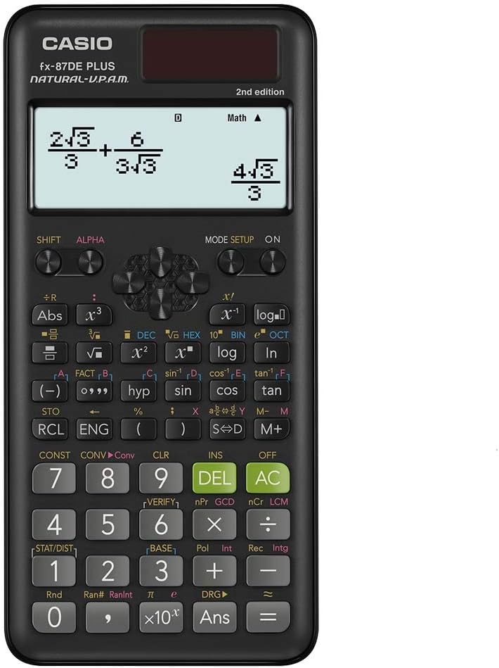 CASIO® Schulrechner FX-87DE PLUS 2ND EDITION