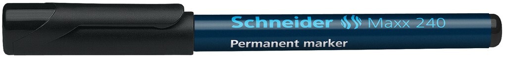 Schneider Permanent-Marker Maxx 240 schwarz Rundspitze 1-2mm