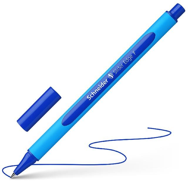 Schneider Kugelschreiber Slider Edge F blau