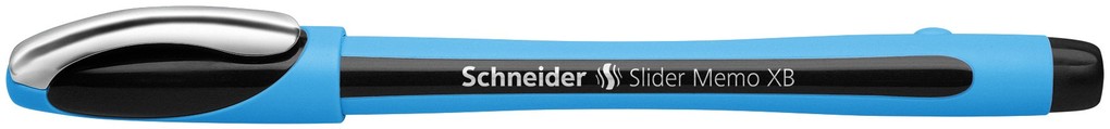 Schneider Slider Memo XB Ballpoint Pen Large Black Pack of 10 150201