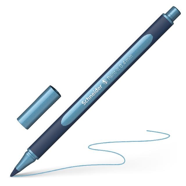 SCHNEIDER Metallic Rollerball Paint-It 050 - 0,4 mm, polar blue metallic