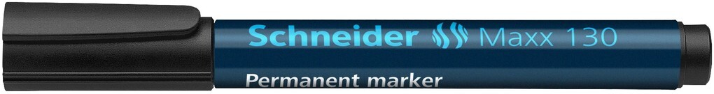 Schneider Permanent-Marker Maxx 130 schwarz Rundspitze 1-3mm