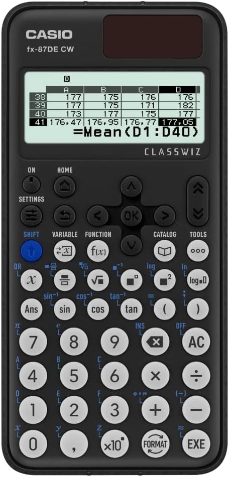 Casio ClassWiz calculator Pocket Scientific Black