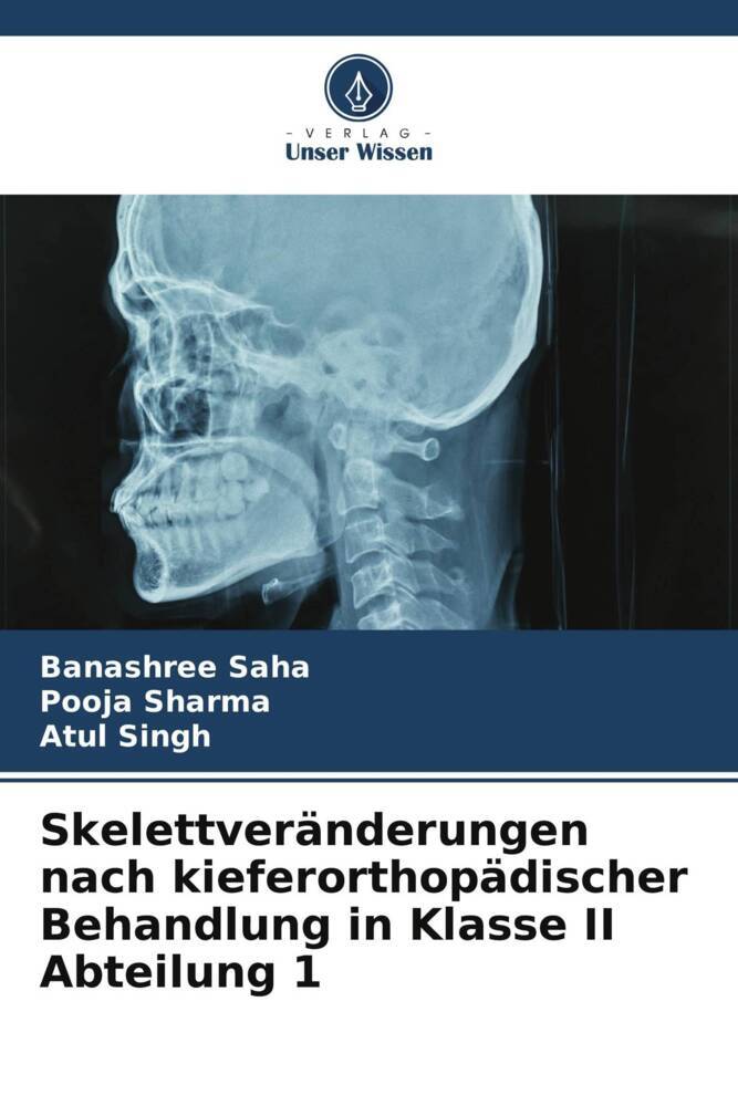 Skelettveränderungen nach kieferorthopädischer Behandlung in Klasse II Abteilung 1