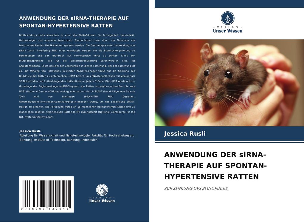ANWENDUNG DER siRNA-THERAPIE AUF SPONTAN-HYPERTENSIVE RATTEN