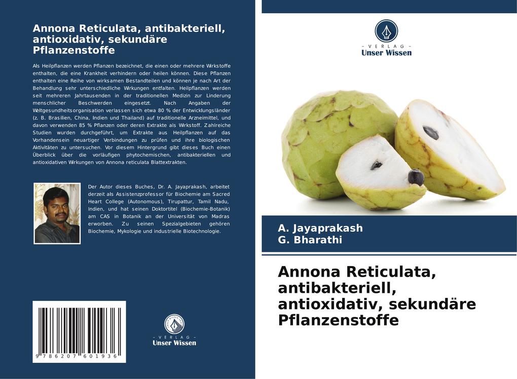 Annona Reticulata antibakteriell antioxidativ sekundäre Pflanzenstoffe