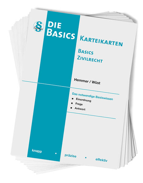 Karteikarten Basics Zivilrecht