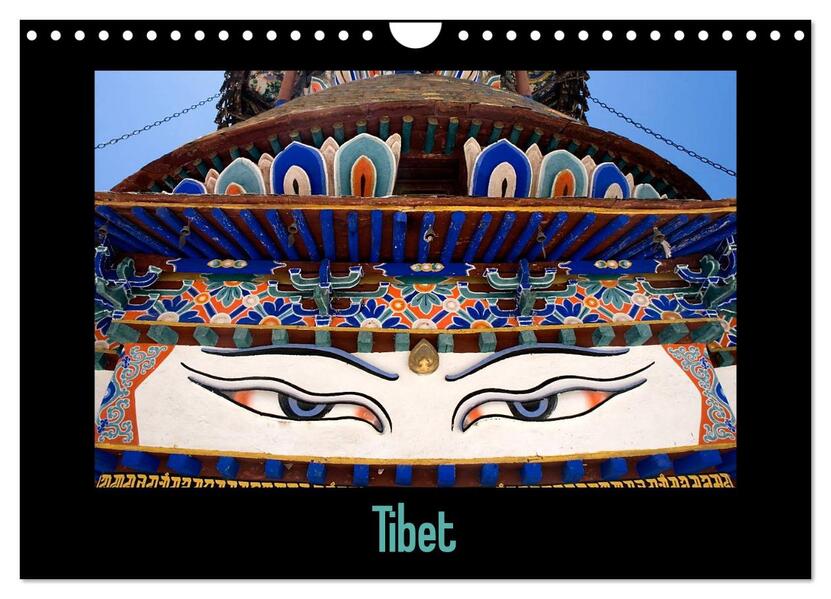 Tibet (Wandkalender 2025 DIN A4 quer) CALVENDO Monatskalender