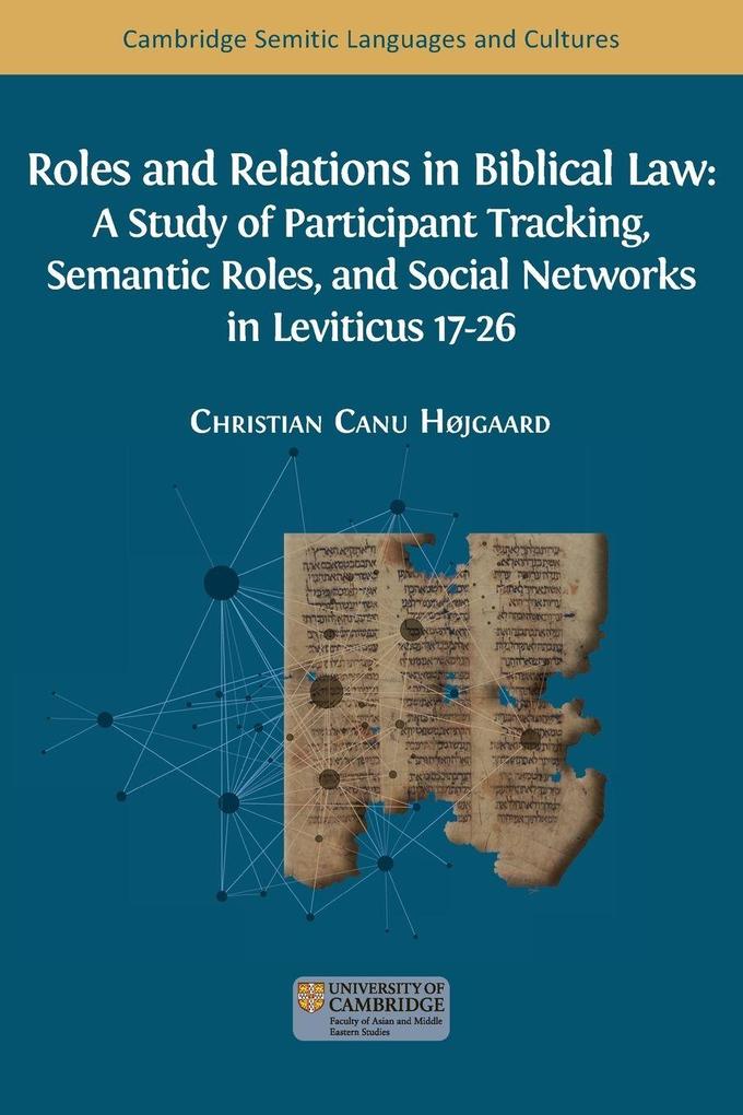 Roles and Relations in Biblical Law