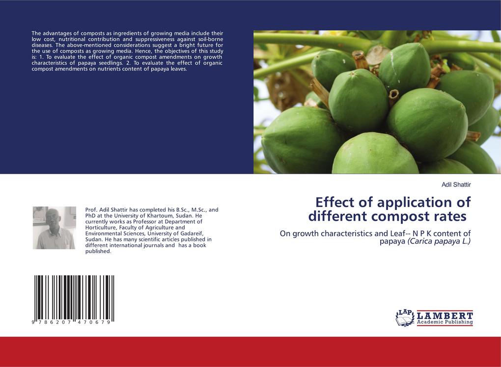 Effect of application of different compost rates