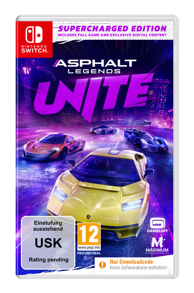 Asphalt Legends UNITE: Supercharged Edition 1 PS5-Blu-ray Disc