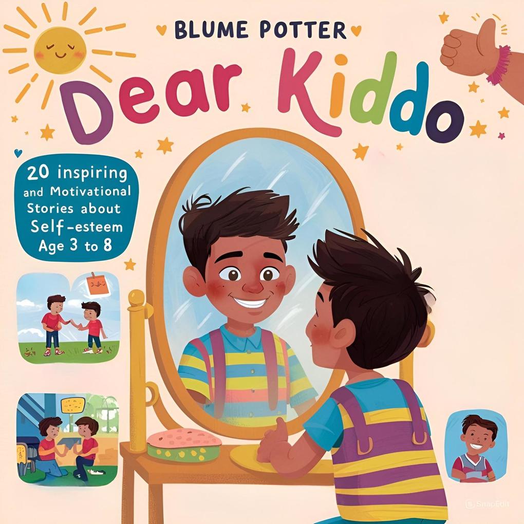 Dear Kiddo: 20 Inspiring and Motivational Stories about Self-Esteem for Boys age 3 to 8 (Dear Kiddo - Motivational Books For The Boy Child #4)