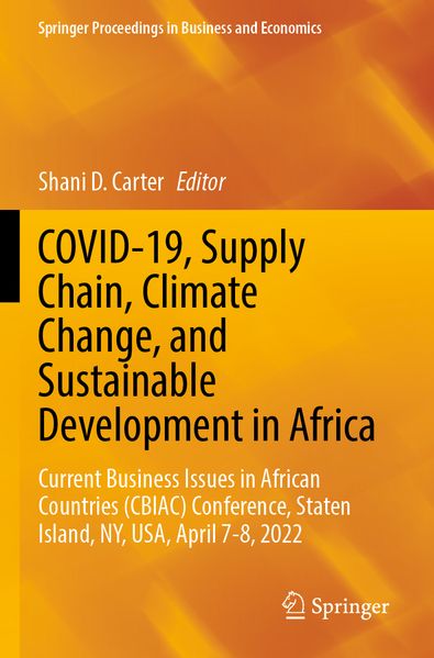 COVID-19 Supply Chain Climate Change and Sustainable Development in Africa