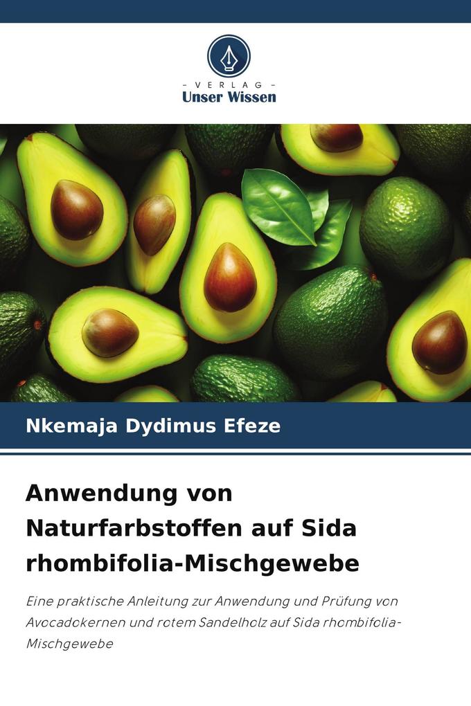 Anwendung von Naturfarbstoffen auf Sida rhombifolia-Mischgewebe