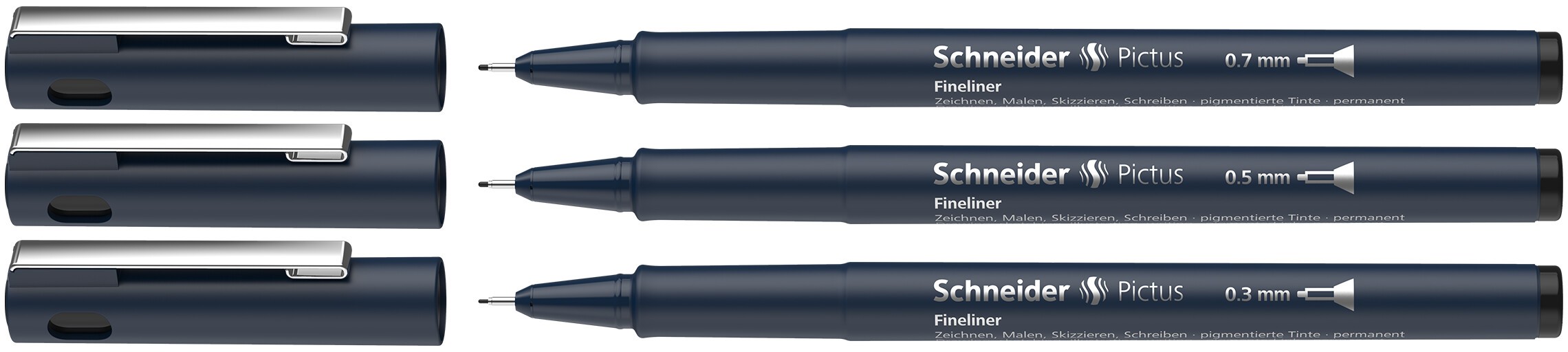 Schneider Fineliner Pictus 3er Set