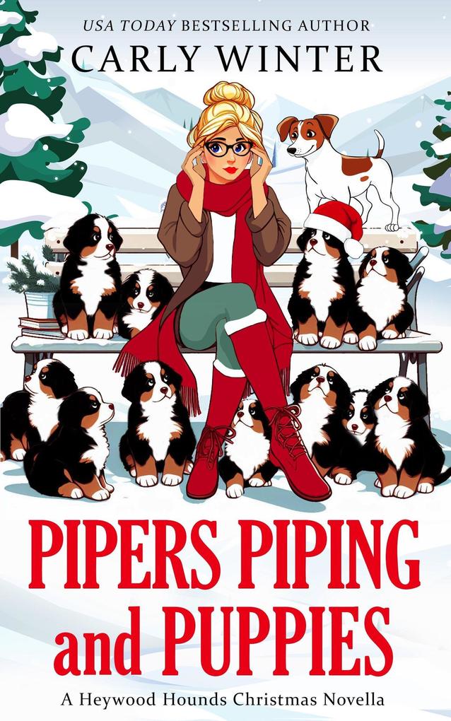 Pipers Piping and Puppies (Heywood Hounds Cozy Mysteries)
