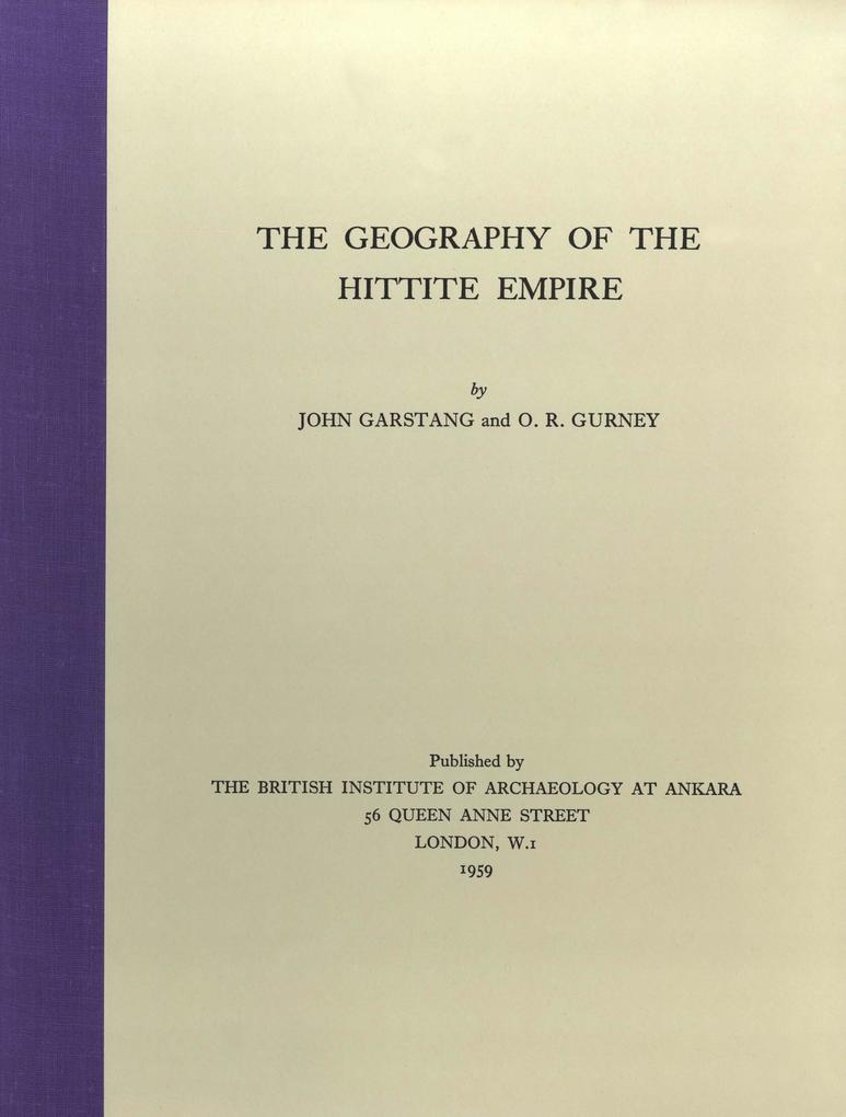 Geography of the Hittite Empire