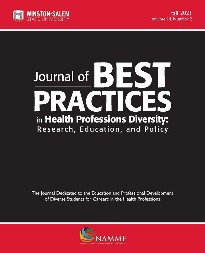 Journal of Best Practices in Health Professions Diversity Fall 2021